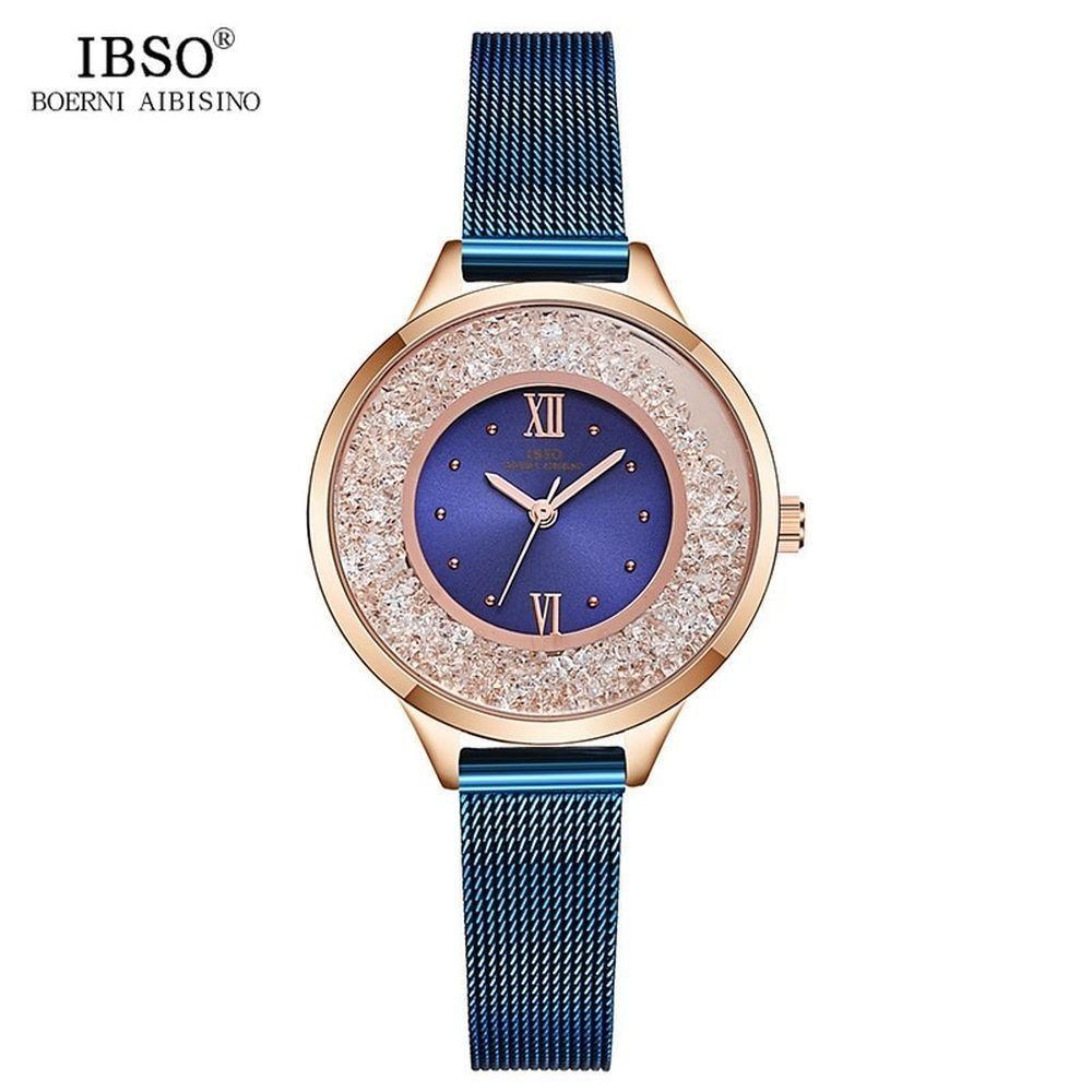 Relógio Feminino Ibso S8661l à Prova D'água Azul - 1