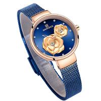 Relógio Pulso Feminino Simples Inoxidável A Prova D'Água - 3