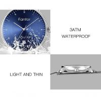 Relógio Feminino Fantor Wf1020l à Prova D'água Ouro