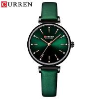 Relógio De Pulso Feminino Curren 9081 à Prova D'água Verde - 1