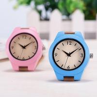 Relógio Feminino De Madeira Bobo Bird Wls05 Não à Prova D'água Amarela - 2