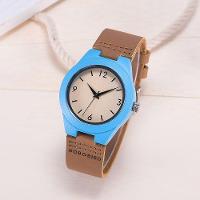 Relógio Feminino De Madeira Bobo Bird Wls05 Não à Prova D'água Amarela - 7