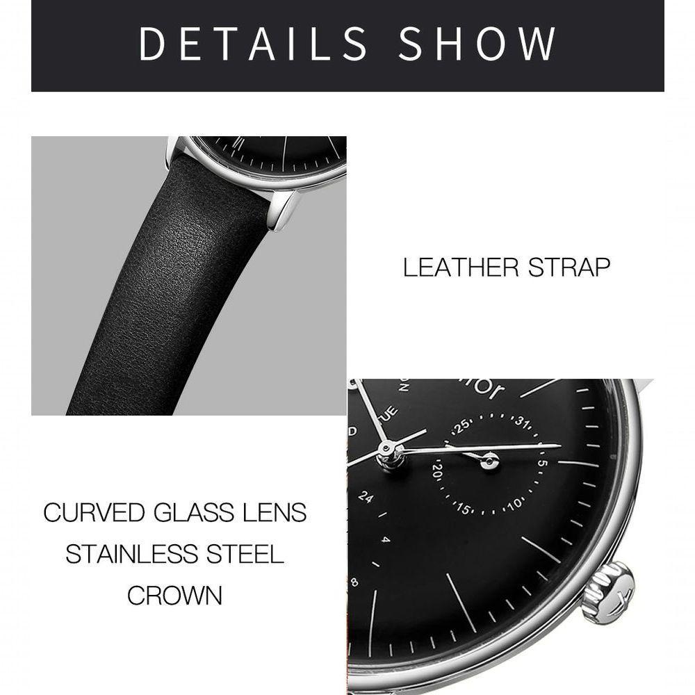 Relógio Feminino Fantor Wf1008l à Prova D'água Prata - 2