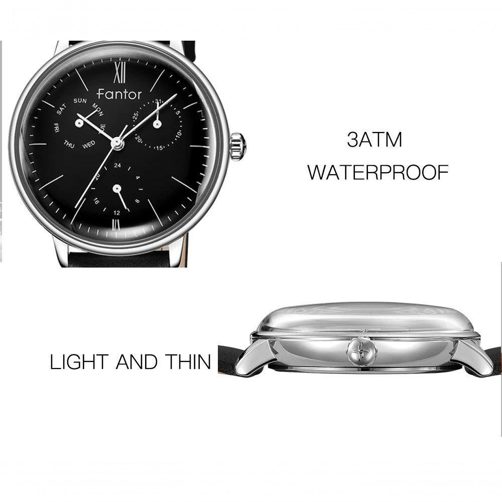 Relógio Feminino Fantor Wf1008l à Prova D'água Prata - 3