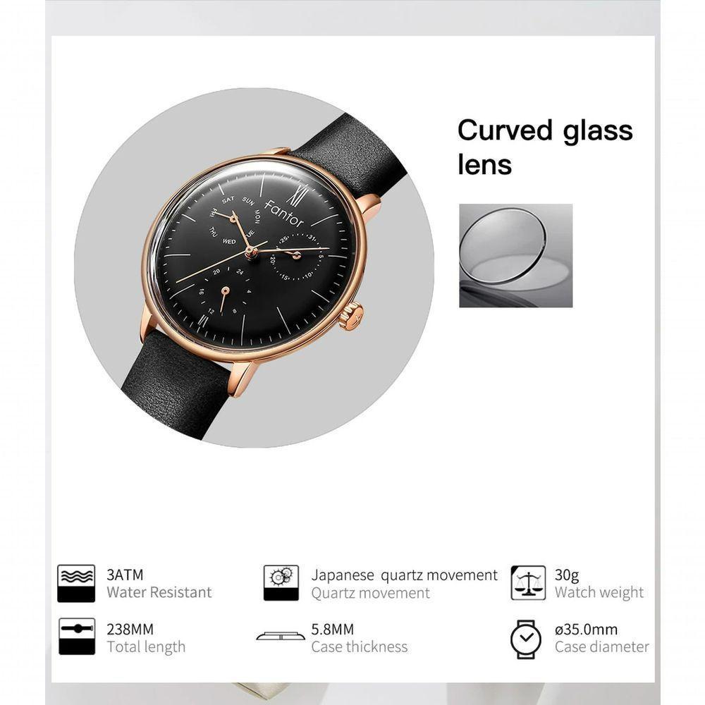 Relógio Feminino Fantor Wf1008l à Prova D'água Prata - 4