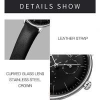 Relógio Feminino Fantor Wf1008l à Prova D'água Prata