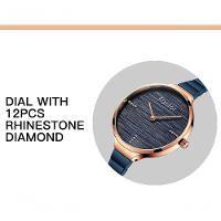 Relógio Feminino Fantor Wf1023l à Prova D'água Bronze - 2