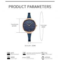 Relógio Feminino Fantor Wf1023l à Prova D'água Bronze - 4