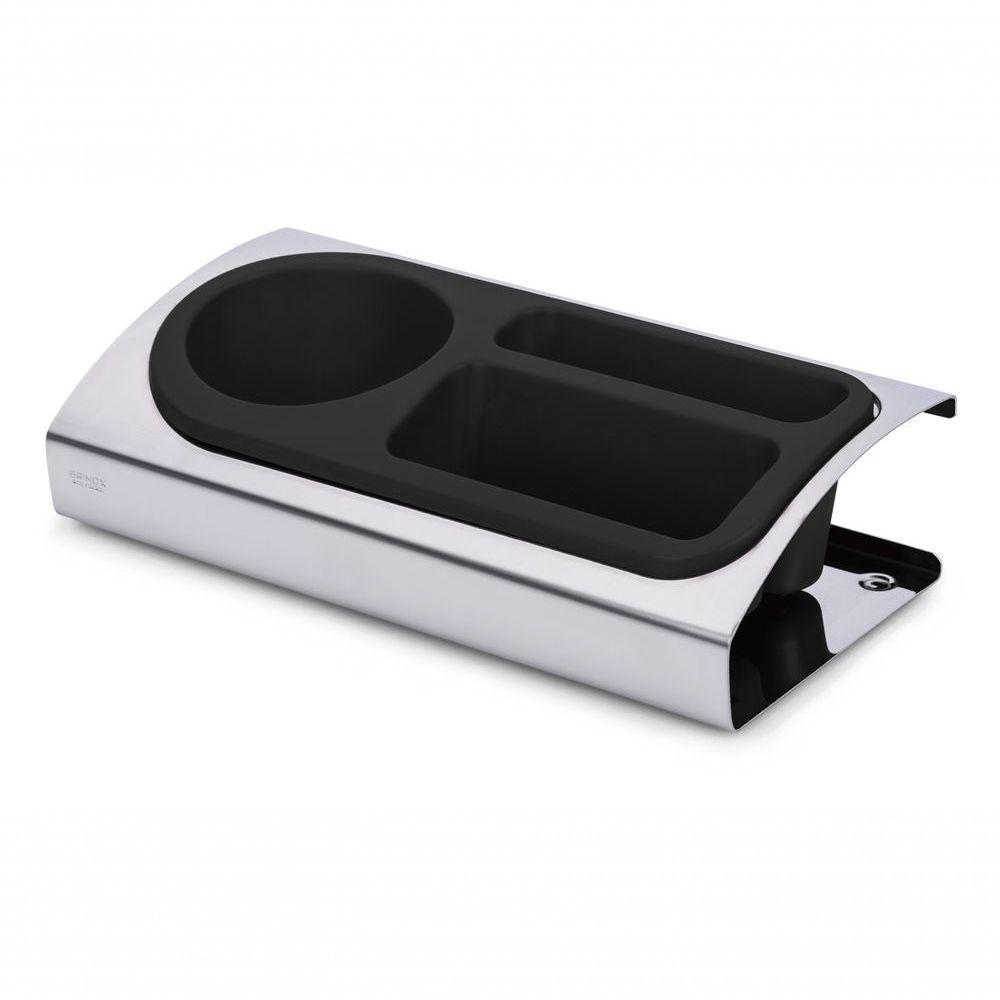 Organizador Para Pia - Suprema 25,5 X 12,5 X 8 Cm Preto Brinox - 1