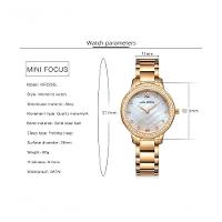 Relógio Feminino Mini Focus Mf0226l à Prova D'água Ouro Rosa - 2