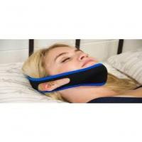 Faixa Anti Ronco Ajustável Apneia Neoprene Cabeça Queixo - 9