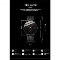 Relógio Lige 9969 à Prova D'água Vermelho Preto - 2