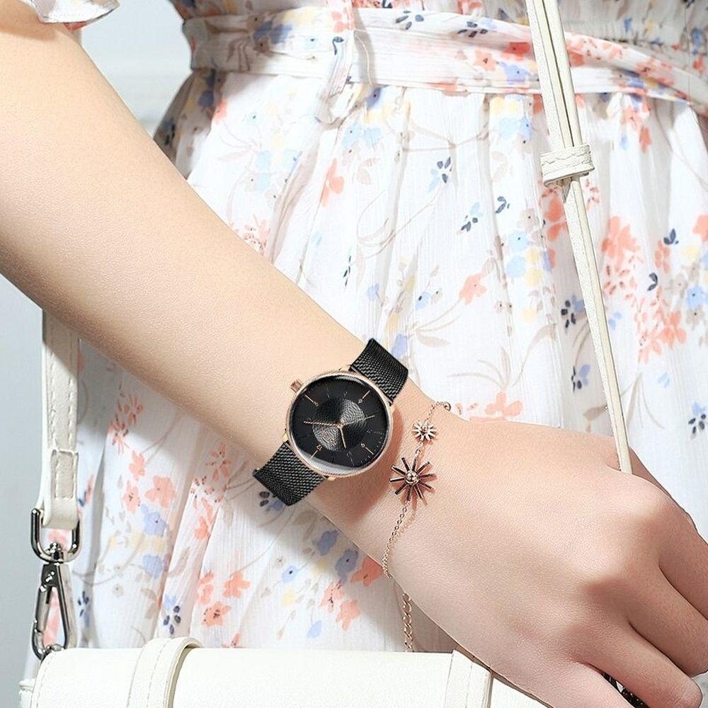 Relógio Feminino Fantor Wf1021l à Prova D'água Preto - 9