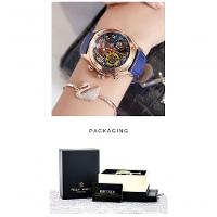 Relógio Feminino Reef Tiger Rga7181-ybbr à Prova D'água Marrom Escuro - 2