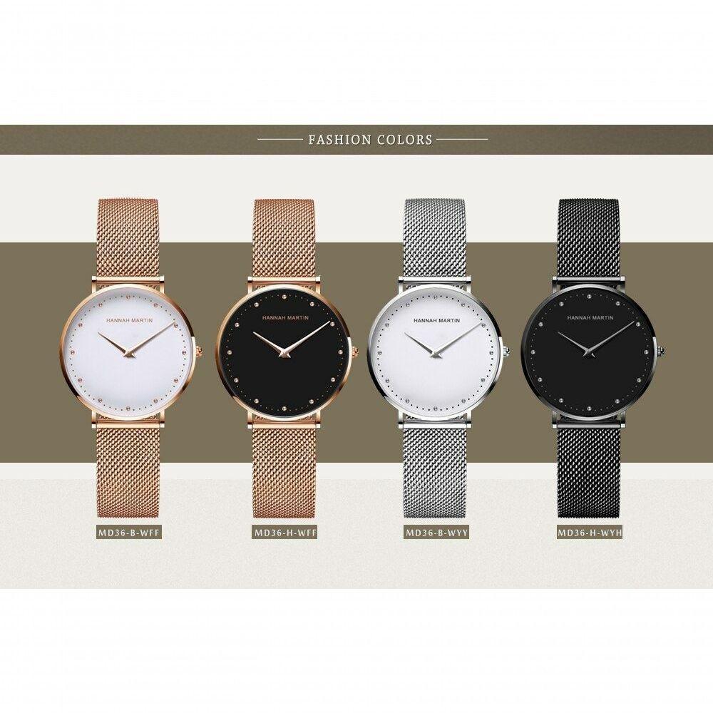 Relógio Feminino Va Va Voom Hm-Md36 À Prova D'Água Branco - 8