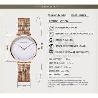 Relógio Feminino Va Va Voom Hm-Md36 À Prova D'Água Branco - 9