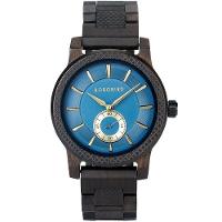 Relógio De Madeira Bobobird Gt131-1a à Prova D'água Azul - 1