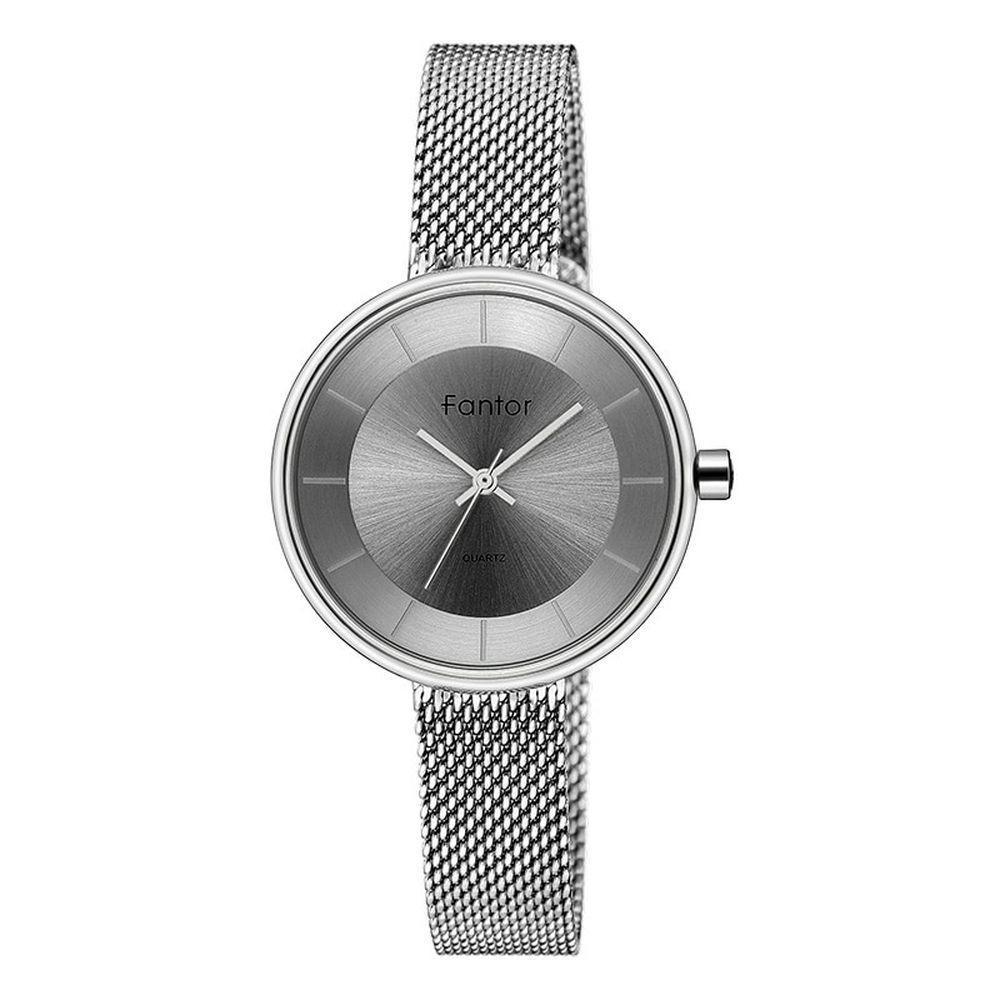 Relógio Feminino Fantor Wf1014l à Prova D'água Cinza - 1
