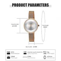 Relógio Feminino Fantor Wf1014l à Prova D'água Cinza - 2