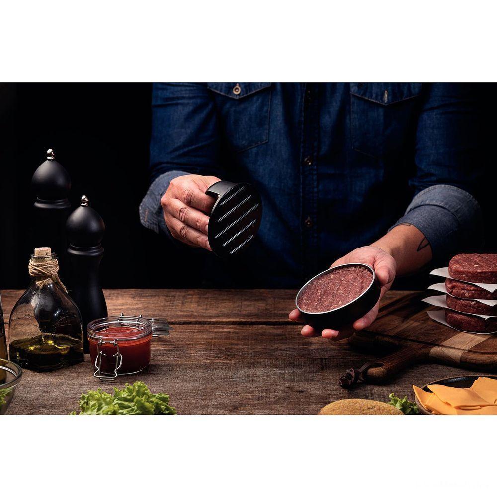 Prensador De Hamburguer Black Burger Em Polipropileno Preto Com Base Em Alumínio - 2