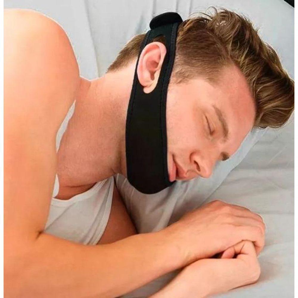 Faixa Anti Ronco Apneia Neoprene Lavável Durma Melhor - 3