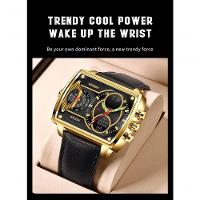 Relogio Masculino Lige 0009 à Prova D'água Preto - 5