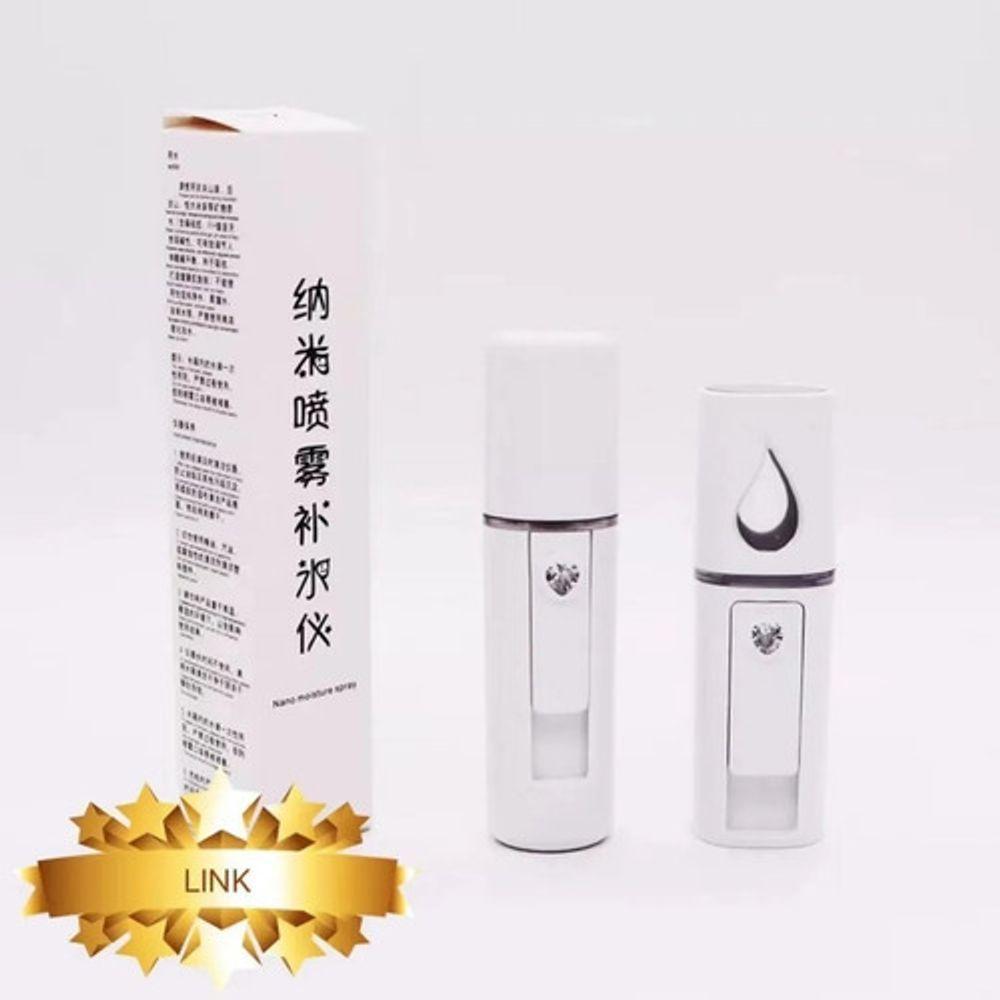 Mini Umidificador Manual Usb Com Espelho Nano Moisture Spray - 3