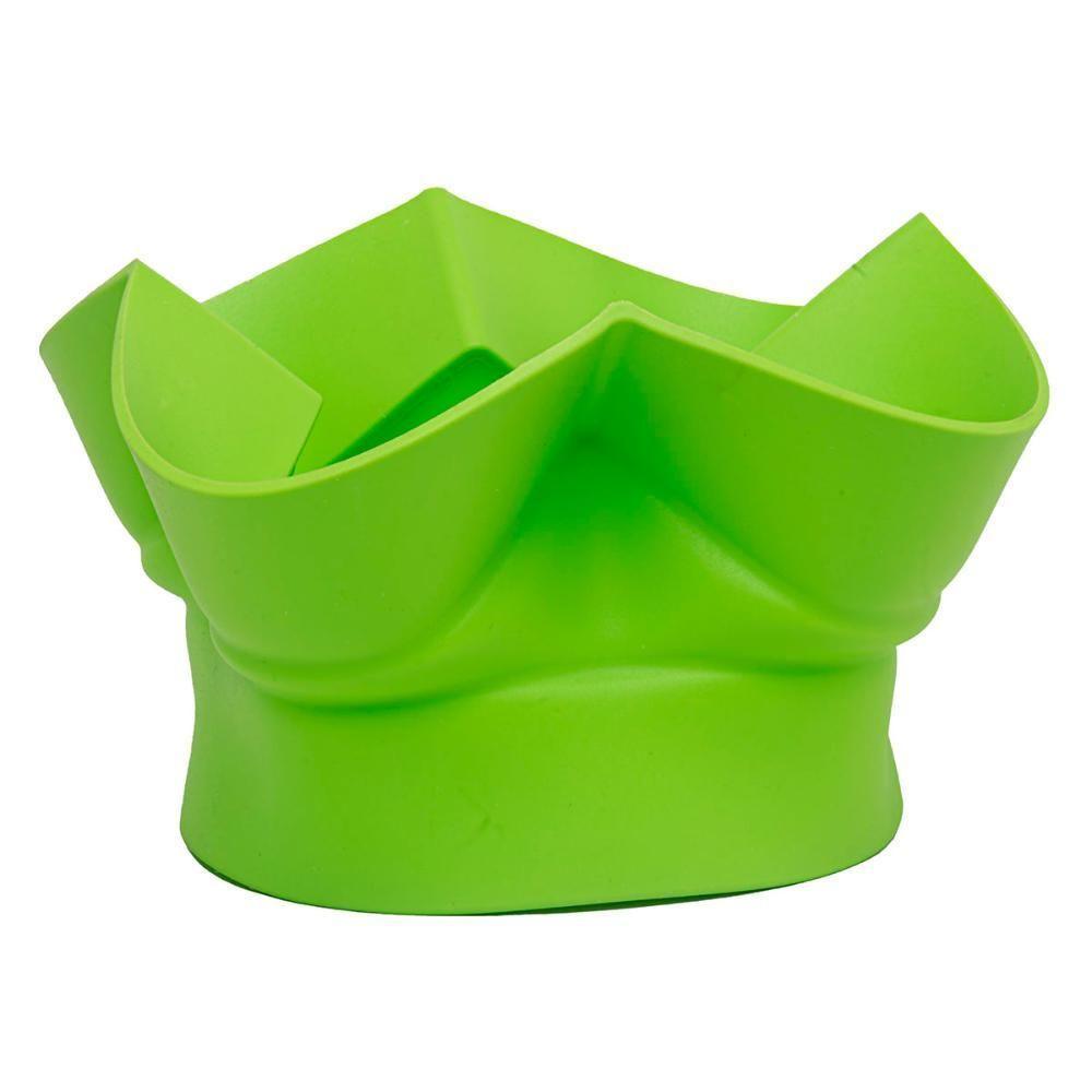 Vaso Em Silicone 2 Em 1 Multiuso Fruteira Verde Silikomart - 3