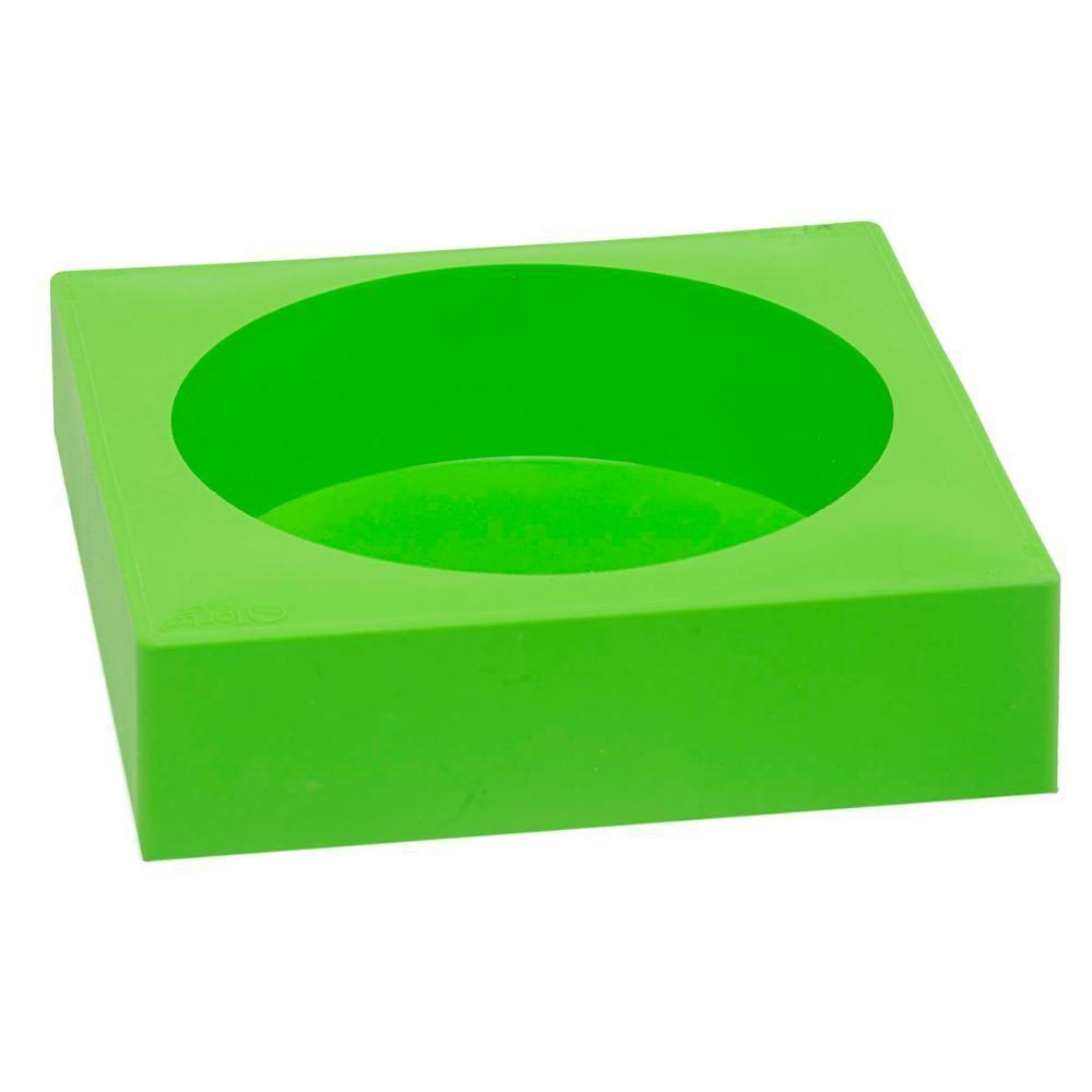 Vaso Em Silicone 2 Em 1 Multiuso Fruteira Verde Silikomart - 6