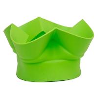 Vaso Em Silicone 2 Em 1 Multiuso Fruteira Verde Silikomart - 3