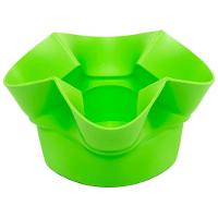 Vaso Em Silicone 2 Em 1 Multiuso Fruteira Verde Silikomart