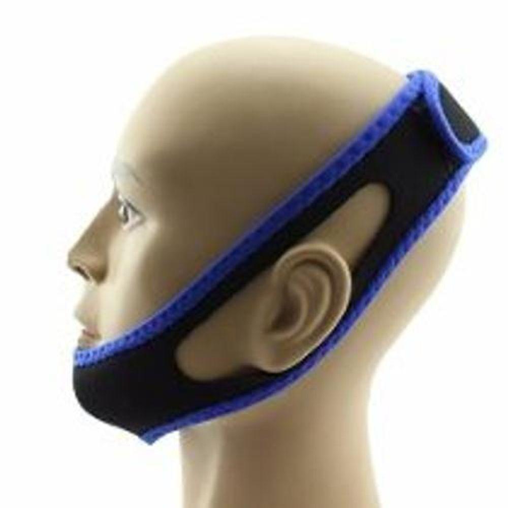 Cinta Faixa Em Neoprene Ajustável Com Elástico Anti Ronco - 5