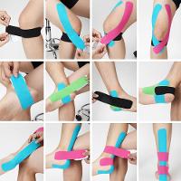 Fita Kinésio Bandagem Elástica Esportiva Preto