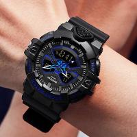 Relógio Pulso Masculino Led Digital Duplo A Prova Dágua - 2