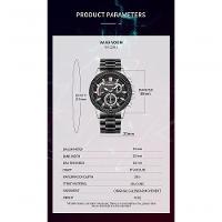 Relógio Masculino Va Va Voom Va-2366 À Prova D'Água Prata - 7