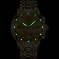 Relógio Masculino Lige 9810 à Prova D'água Prata Azul - 4