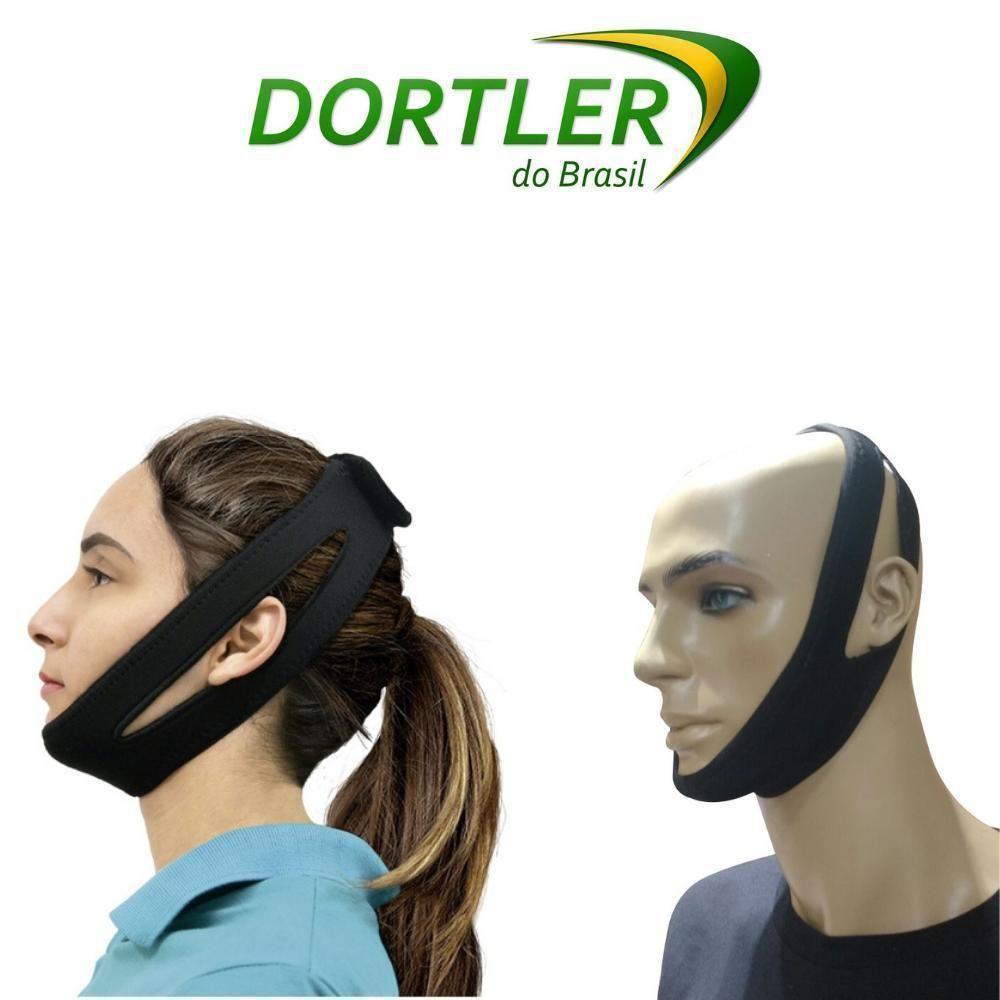Faixa Anti Ronco Dortler Elástica Ajustável Queixeira Apneia - 1