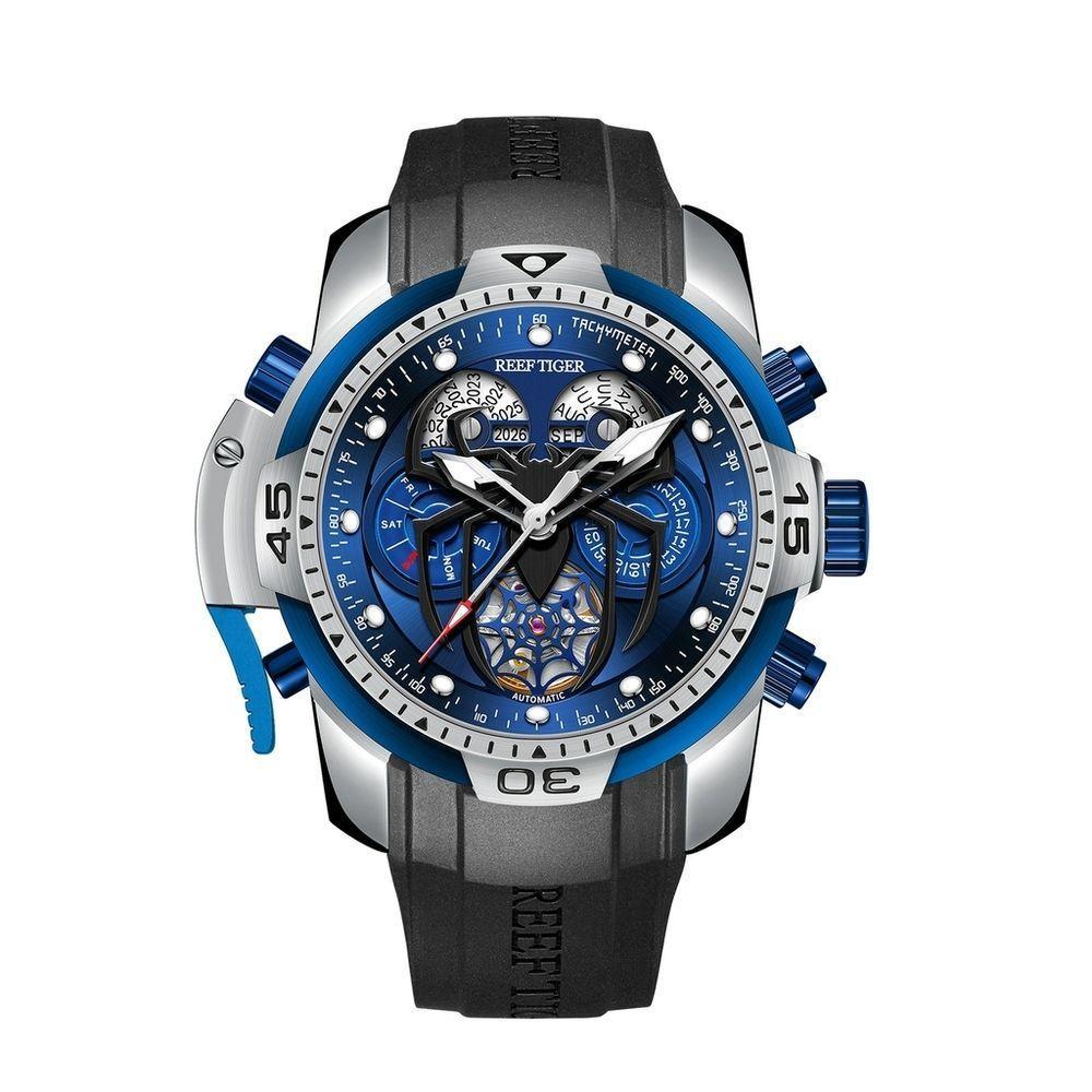 Relógio Masculino Reef Tiger Rga3532sp à Prova D'água Preto - 1