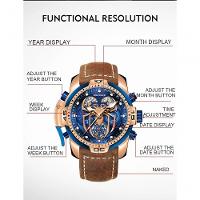 Relógio Masculino Reef Tiger Rga3532sp à Prova D'água Preto - 3