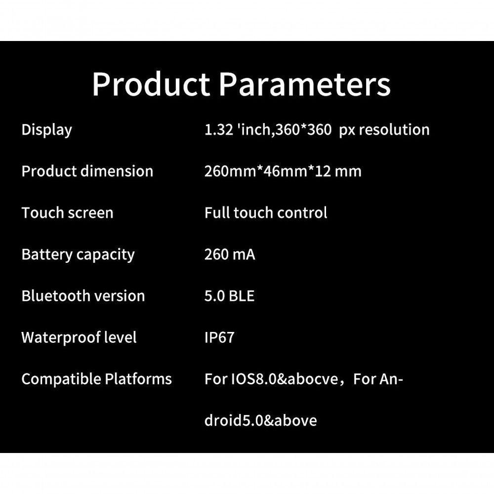 Relógio Smartwatch Masculino Foxbox 0327 À Prova D'Água Prata Chamada Bluetooth - 4