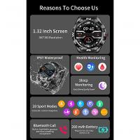 Relógio Smartwatch Masculino Foxbox 0327 À Prova D'Água Prata Chamada Bluetooth - 2