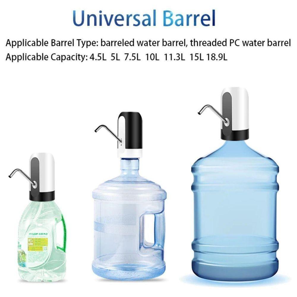 Bebedouro Bomba Elétrica P Garrafão Galão água Recarregável - 3