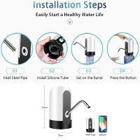 Bebedouro Bomba Elétrica P Garrafão Galão água Recarregável