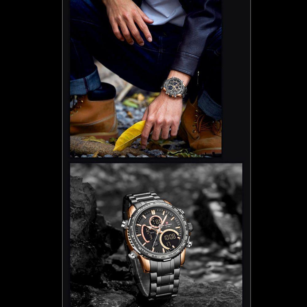 Relogio Masculino De Pulso Cronógrafo A Prova D´Agua - 2