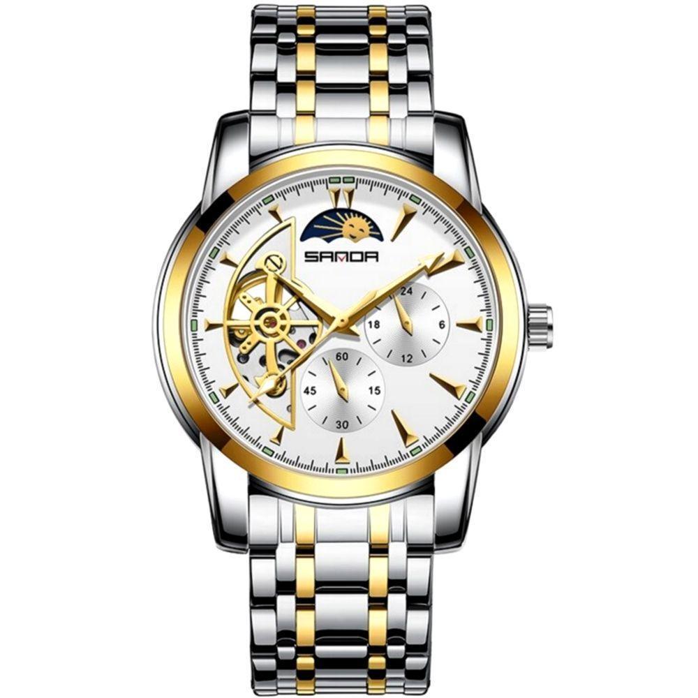 Relógio Masculino Automático Pulseira A Prova D'Água - 1