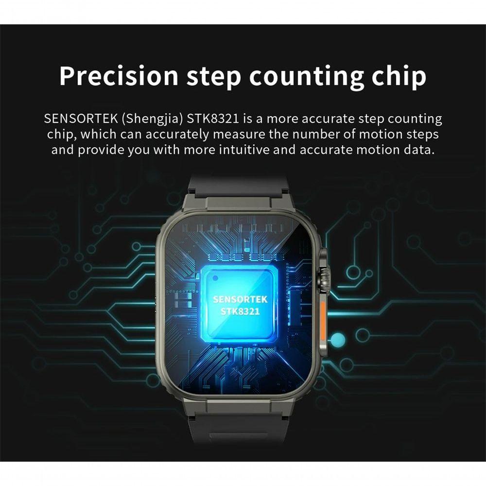 Relógio Smartwatch Masculino Foxbox 8763Ew À Prova D'Água Cinza Bateria 600Ma - 3