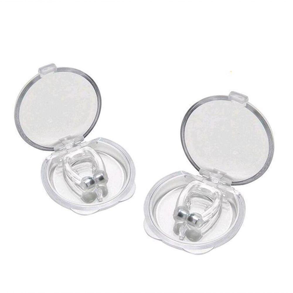 Clip Nasal Anti Ronco Imã 2 Unidades Com Case - 1