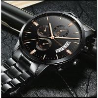 Relógio Masculino Aço Inoxidavel Va Va Voom Va-214 À Prova D'Água Prata - 5