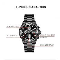 Relógio Masculino Reef Tiger Cm à Prova D'água Azul Escuro - 3