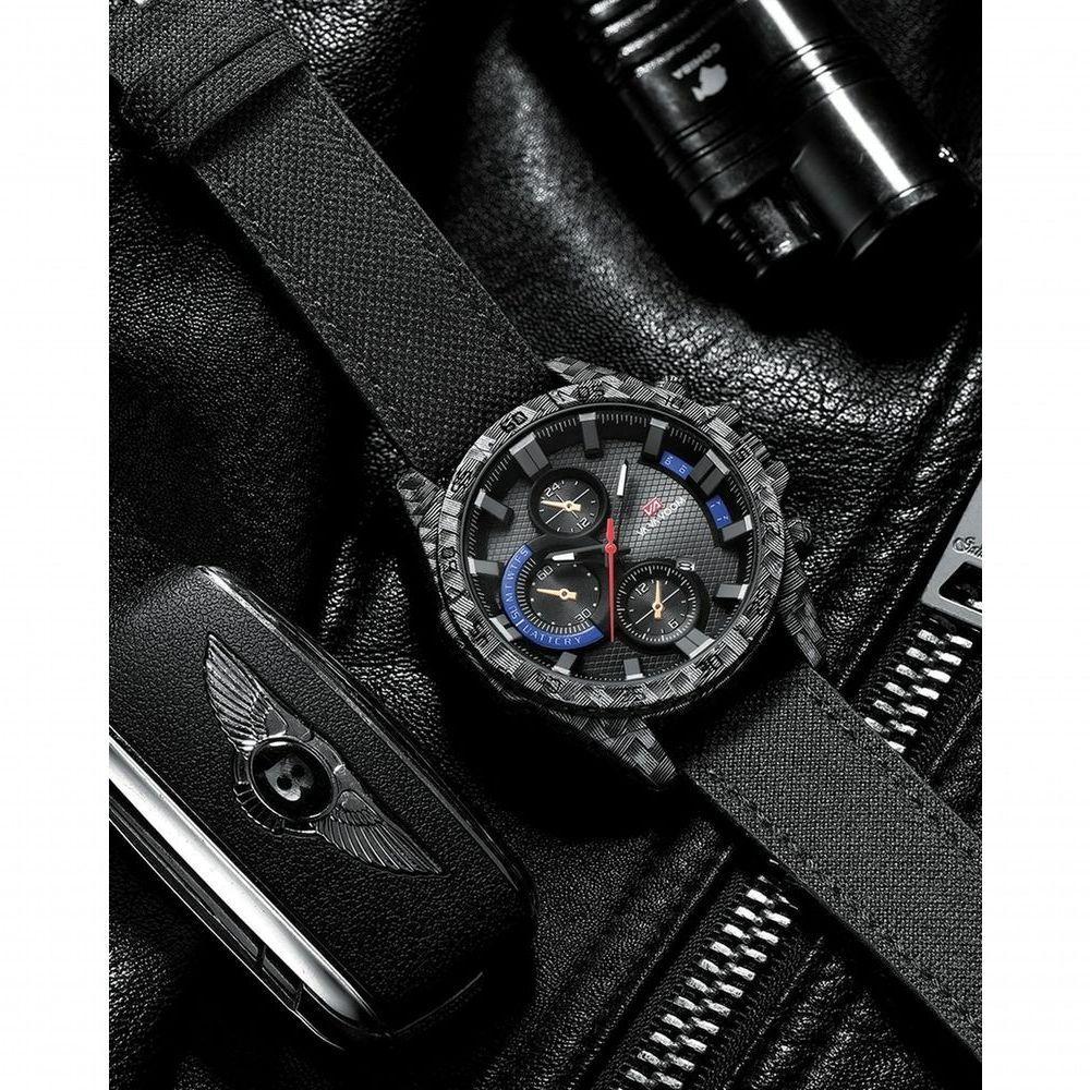 Relógio Masculino Va Va Voom 2092 À Prova D'Água Azul Escuro - 6